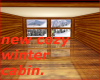 new cozy romantic cabin