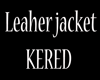 Leather jacket KERED