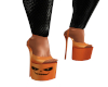 Halloween Orange Heels