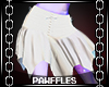 White Scarf Skirt