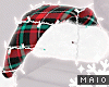 Fit: Christmas Tartan Outfit - Xmas Girl Child with Puppy - by Maio