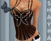 SE-Brown Butterfly Top