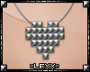 [xx]Stud Heart Necklace