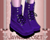 Kids-Adults Purple Boots
