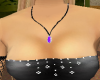 AC*Amethyst necklace