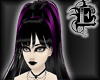 DCUK Blk/purp Angie hair