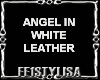 ! Angel White Leather