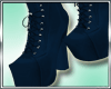 T* Navy Boots