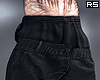 金 Black Baggy Cargo