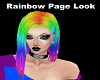 Rainbow Page Hair