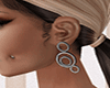 (D) Lov Silver Earrings