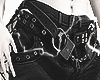 Handcuffed Skirt Black