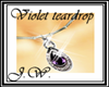 Violet-Teardrop.Necklace