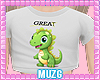 M| Dino Shirt F