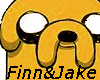 !H! Finn and Jake.