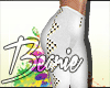 B'[MUSE] Studded Wht/Gld