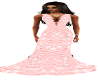 pink wedding dress