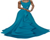 Soft Teal Formal Gown