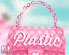 Plastic Pink Purse