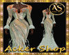 Feather Gown Dress
