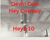 Devin Cole Hey Cowboy