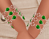 Gold+Green Bracelet