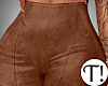 T! Velvet Brown Pants