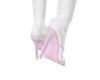 light pink heels