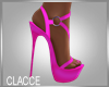 K hot pink heels