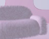 COZY FUR SOFA PINK