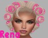 Blonde with Rollers Pink
