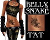 TRIBAL SNAKE BELLY TAT