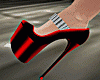 Red Diamonds Heels
