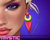 80's Plastic Earrings #1