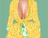 Yellow Versaces Robe