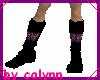purple butterfly boots