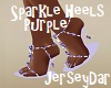 Sparkle Heels Purple