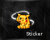 {S}:Pikachu Sticker:
