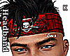 /K/Head band-RED