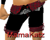 MK Black/Plaid Shorts