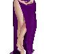 A~ Purple Thigh Skirt