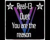 You are the reason Duet