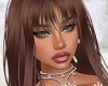 Demi Mocha + bangs