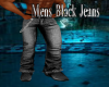 Mens Black Jeans