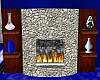 {S}Retro Club Fireplace