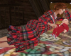 TF* red Plaid Nightgown