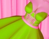 Doll Dress Green