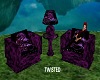 Purple Dragon Chair Set