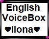 English Voice Ilona
