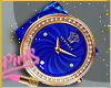 <P>Blue Versace Watch